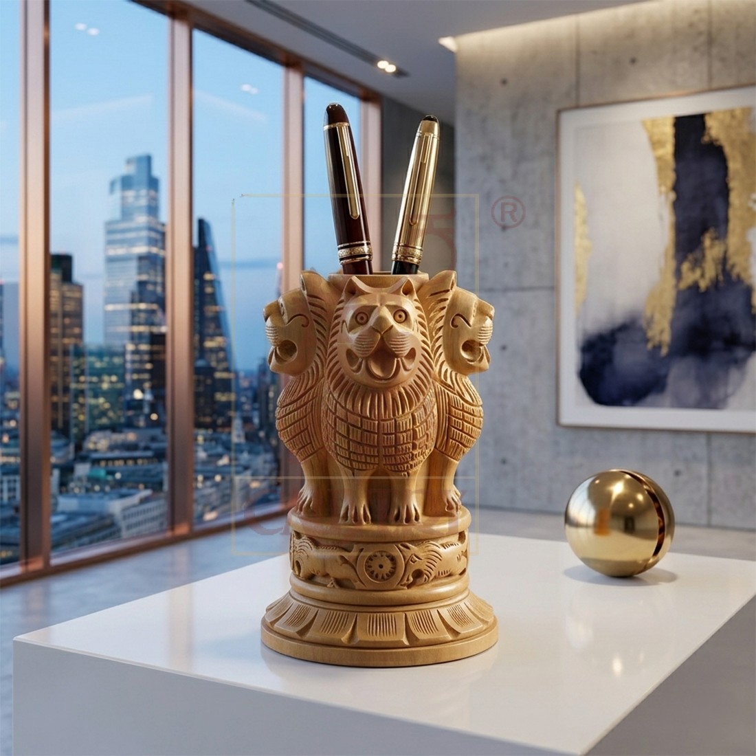 Ashoka Pen Stand 5
