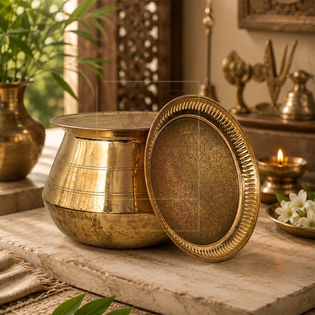 Brass Handi Kalai 