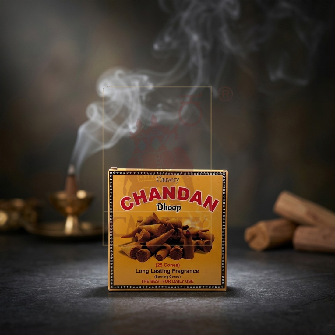 Chandan Dhoop Cones (25 Nos.)