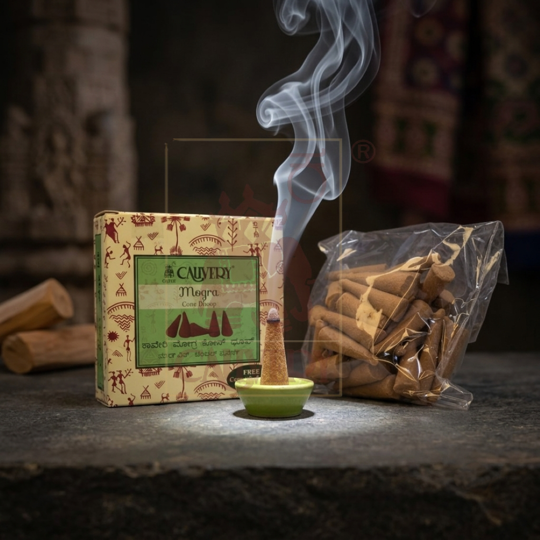 Mogra Dhoop Cones