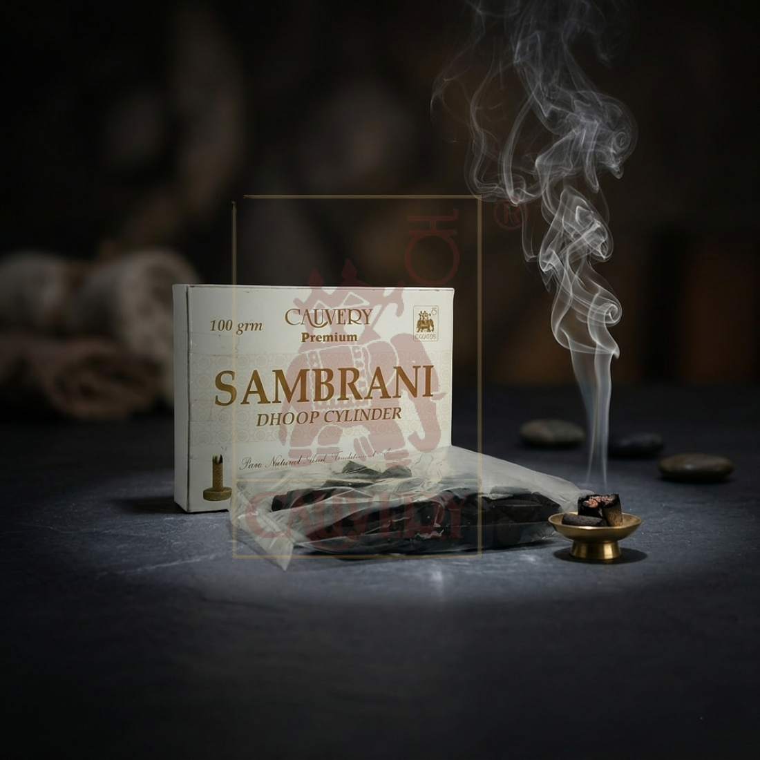 Premium Sambrani Dhoop Cylinder (100 gms)