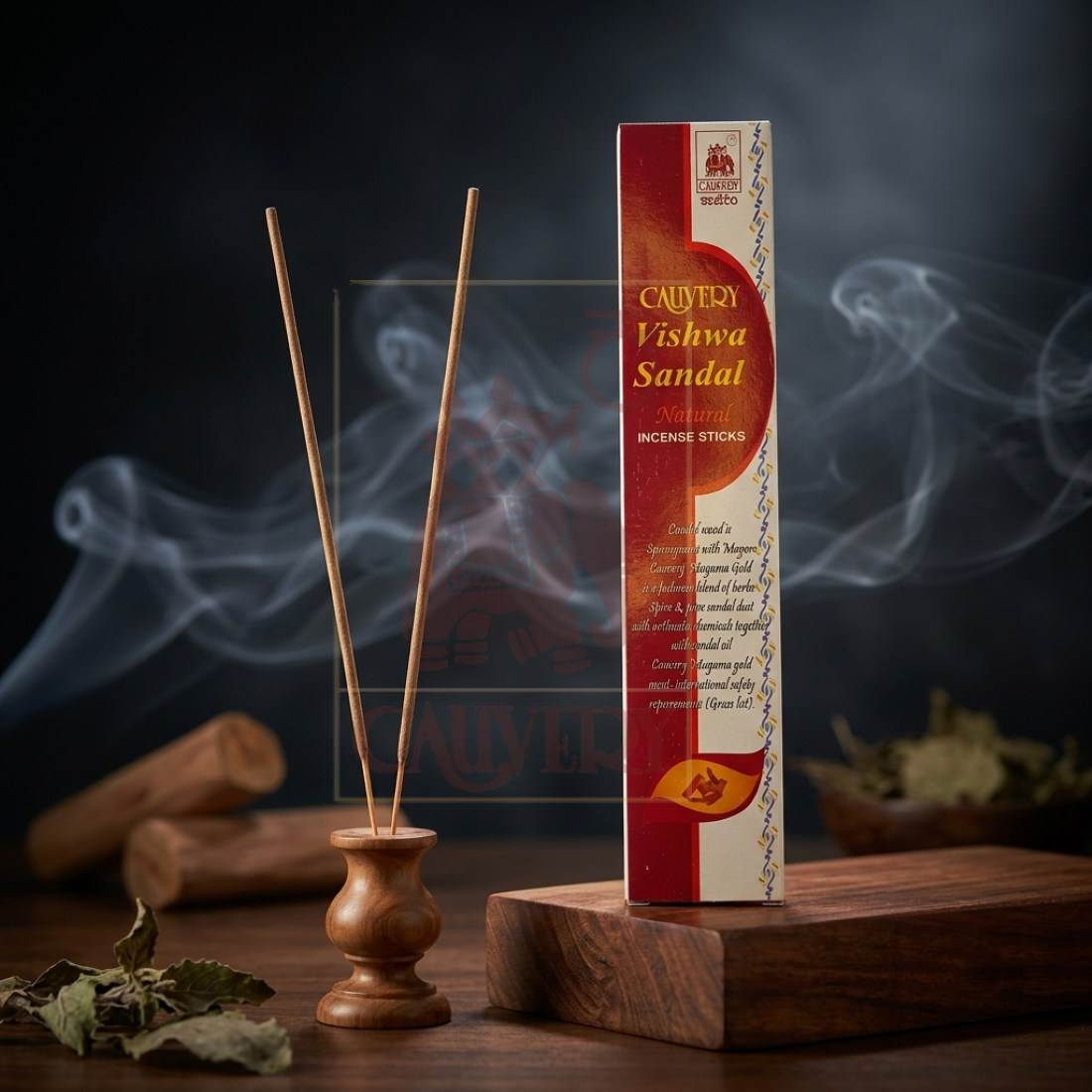 Vishwa Sandal Natural Incense Sticks (5 pcs)