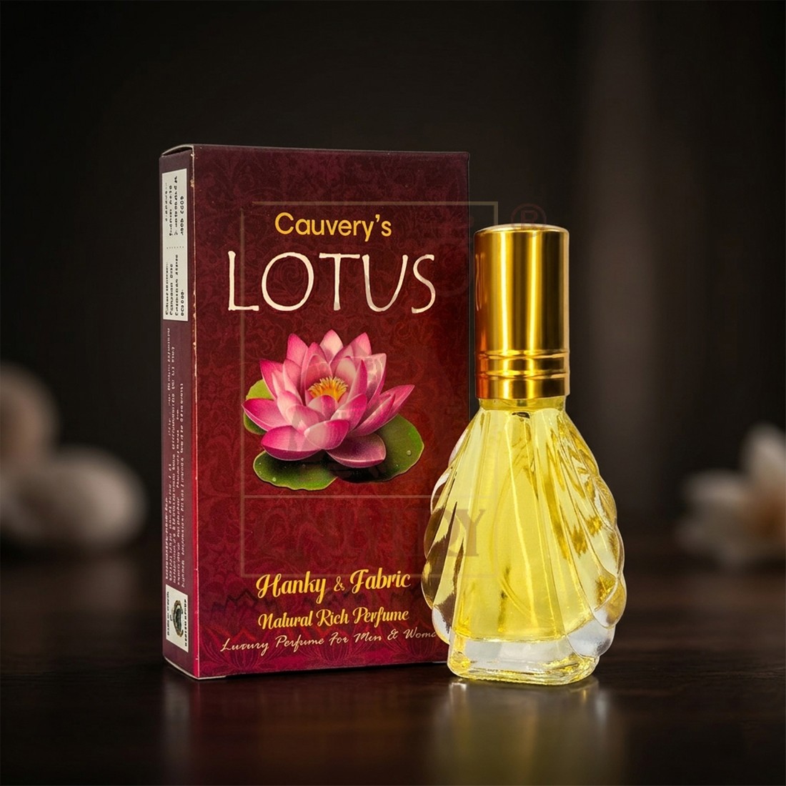 Lotus Hanky & Fabric, Natural Rich Perfume(30ml)