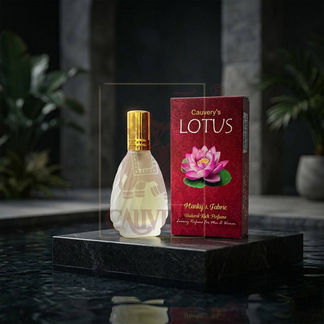Lotus Hanky & Fabric, Natural Rich Perfume(60ml)