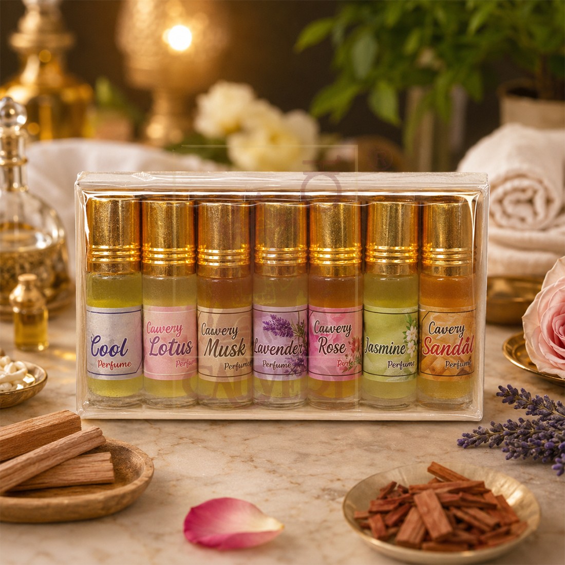  Fabric Perfumes Gift Pack (Assorted Fragrance -7 pieces)