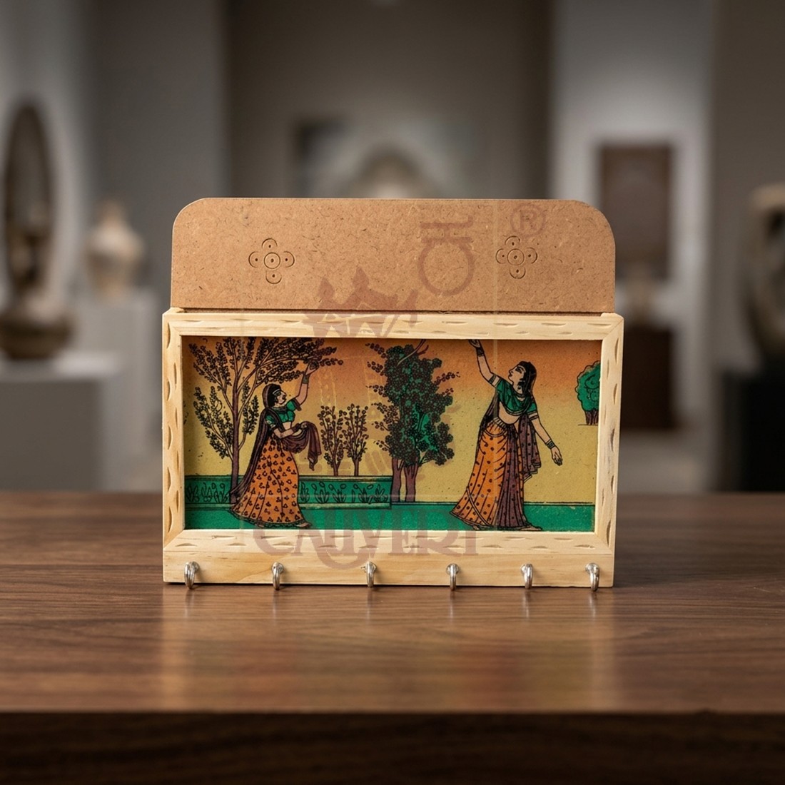 Key Holder With Letter Box