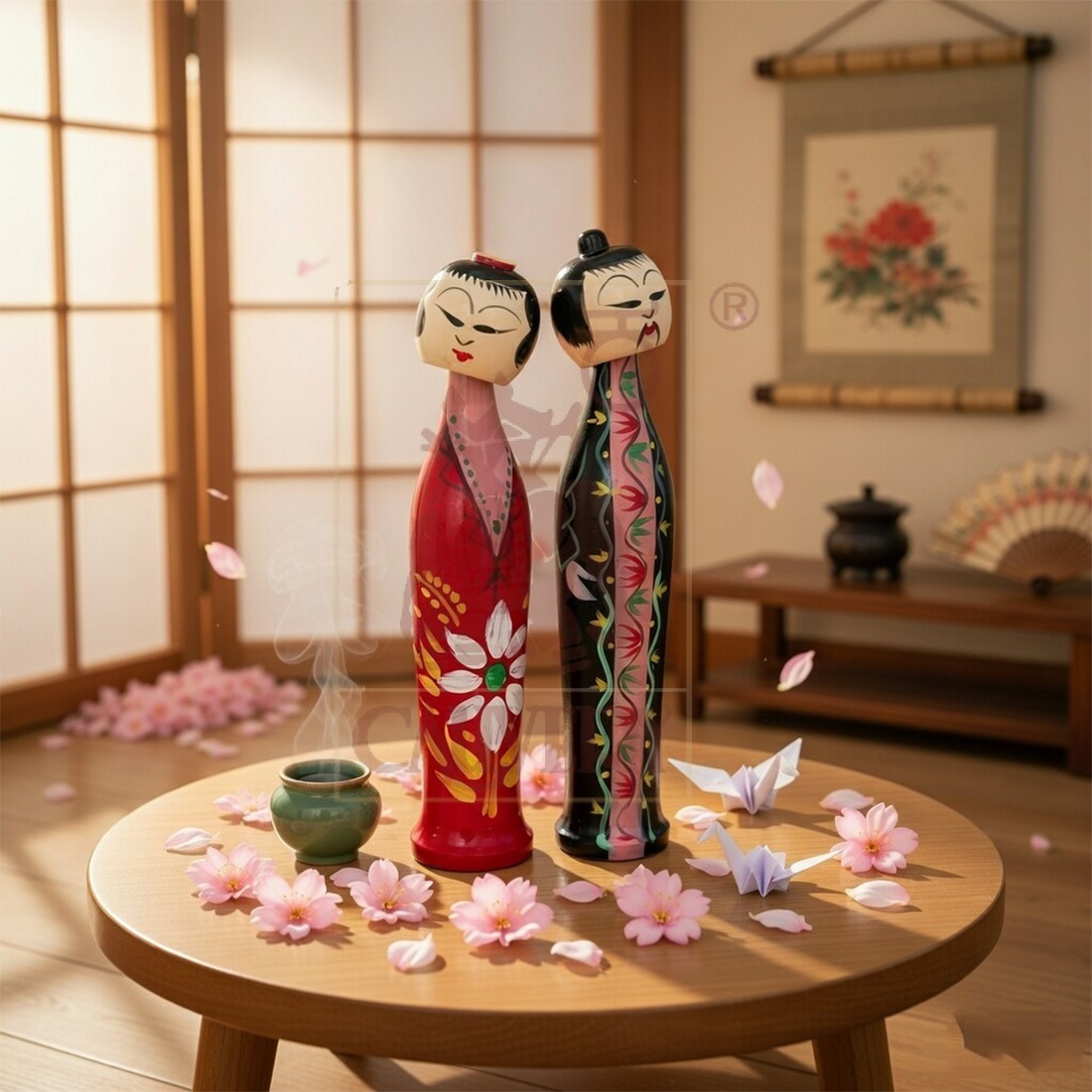 Japanese Doll Pair