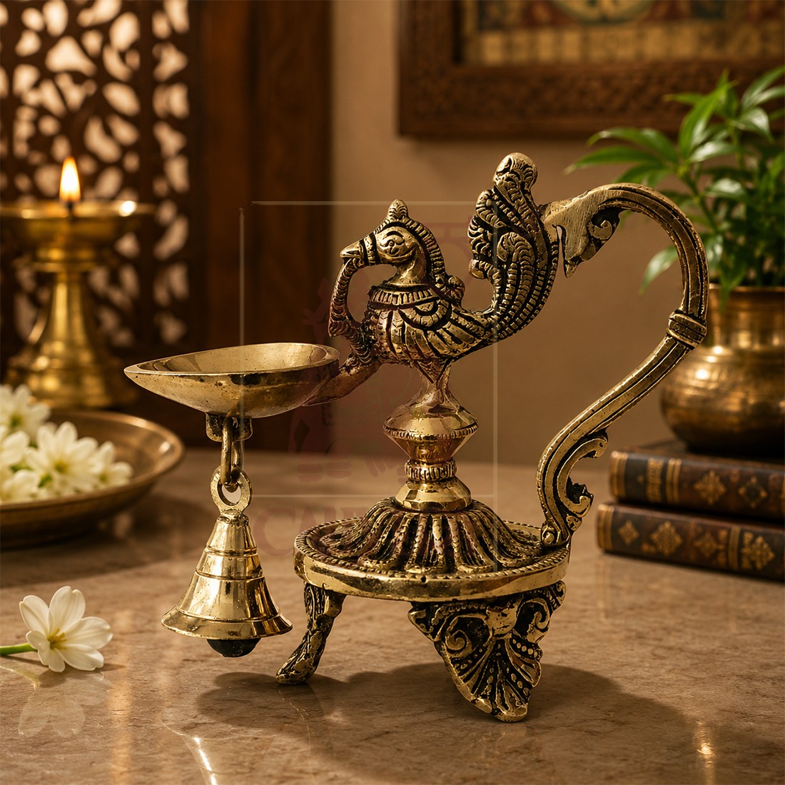 Brass Lamp 5.5