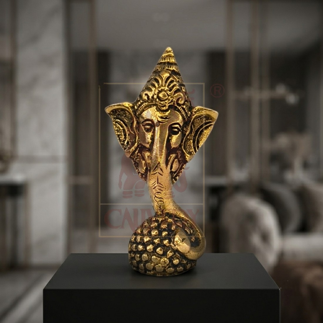 Brass Modern Ganesh 3