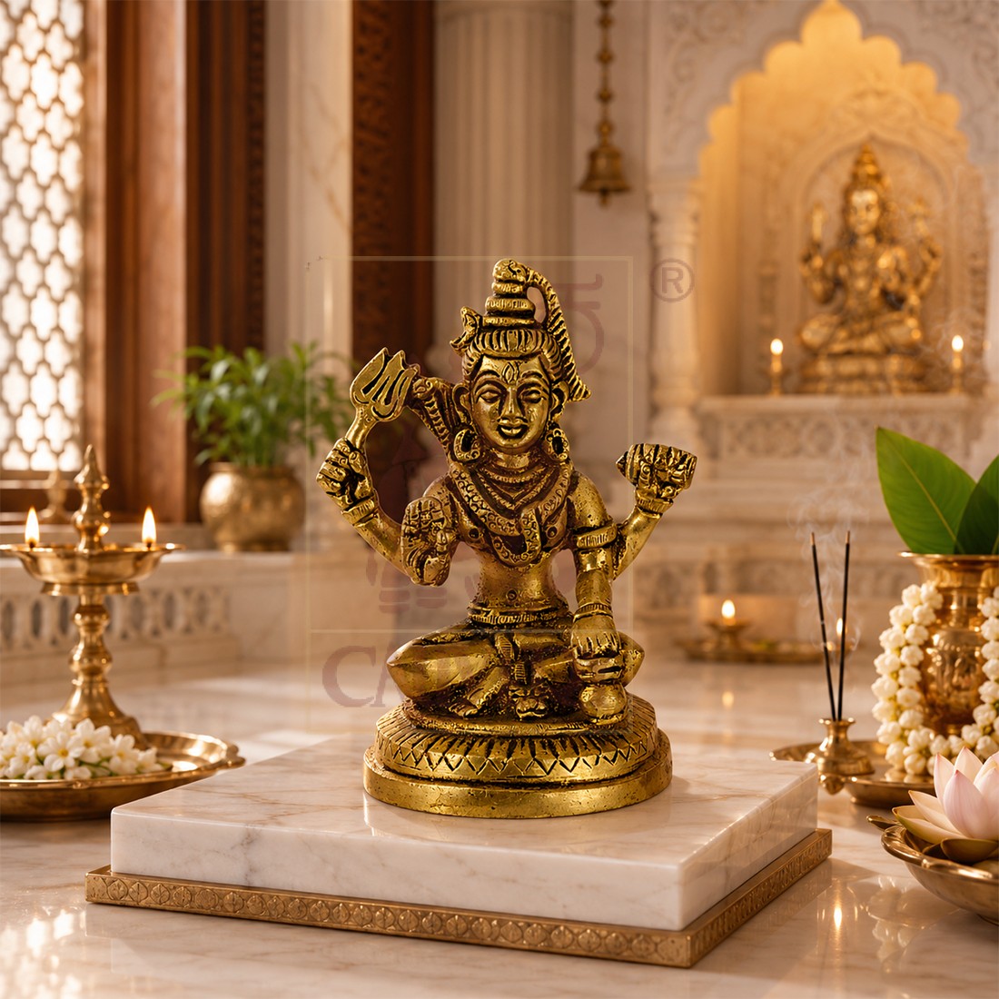 Brass Shiva 3
