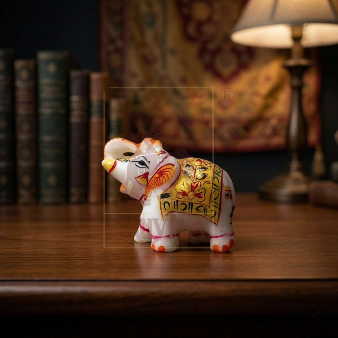 Marble Elephant 2"