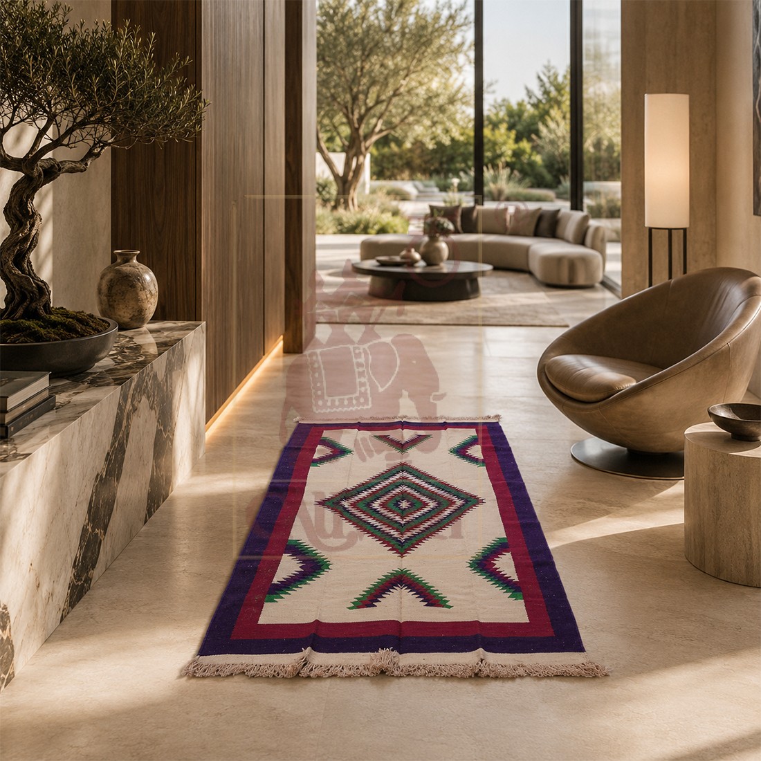 Navalgund Carpets 5'X7'