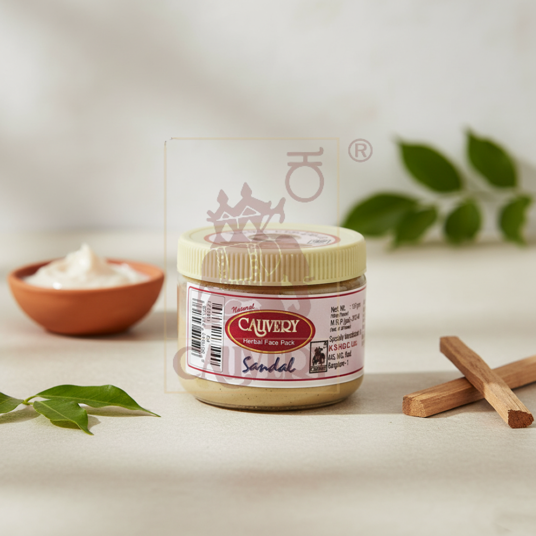 Natural Herbal Face Pack Sandal (150 gms)