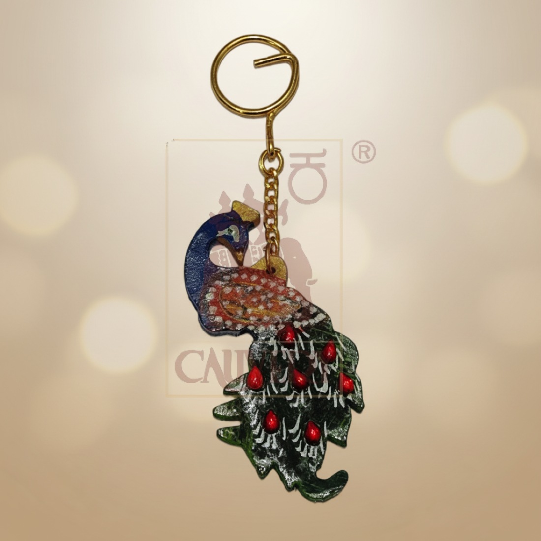 Key Chain Peacock