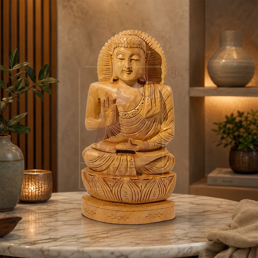 Buddha Sitting 8"