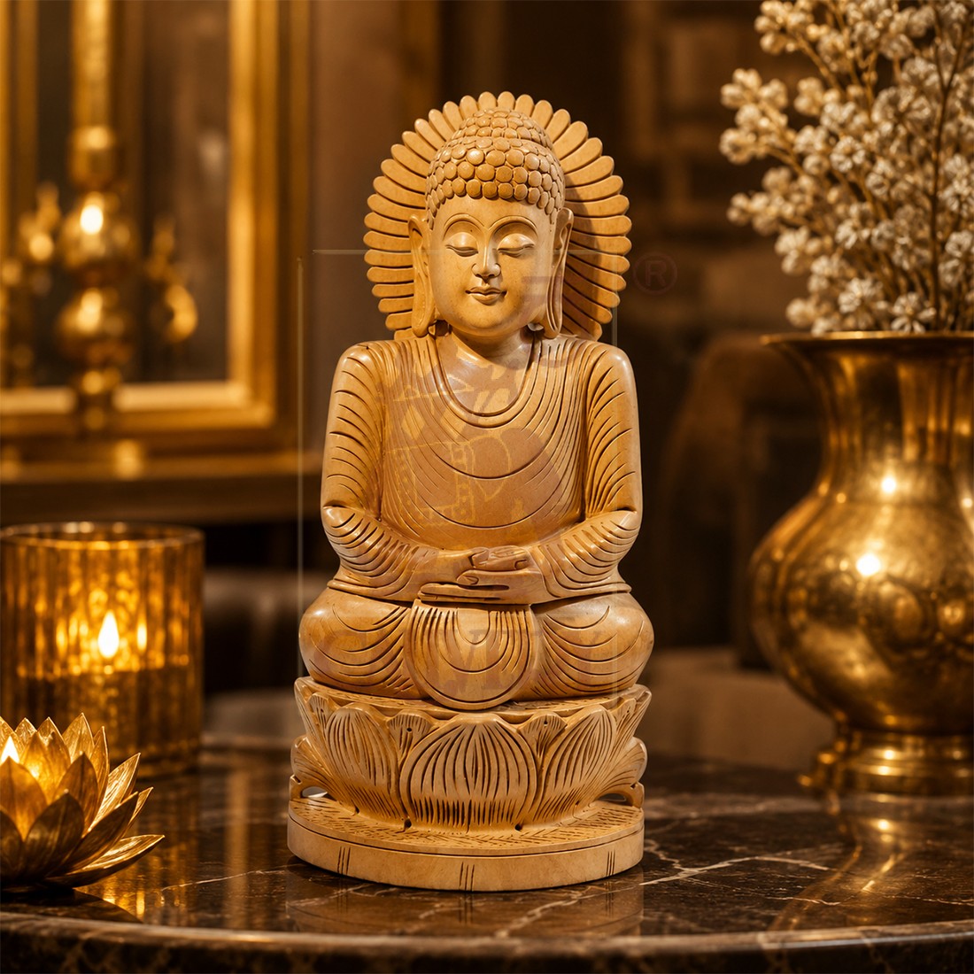 Buddha Sitting 10" 