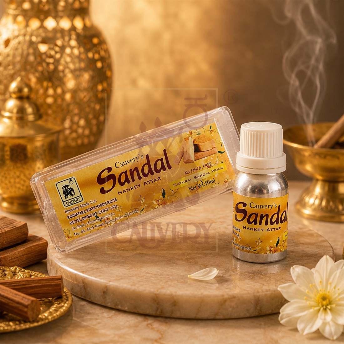 Sandal Hanky Attar (10 ml)