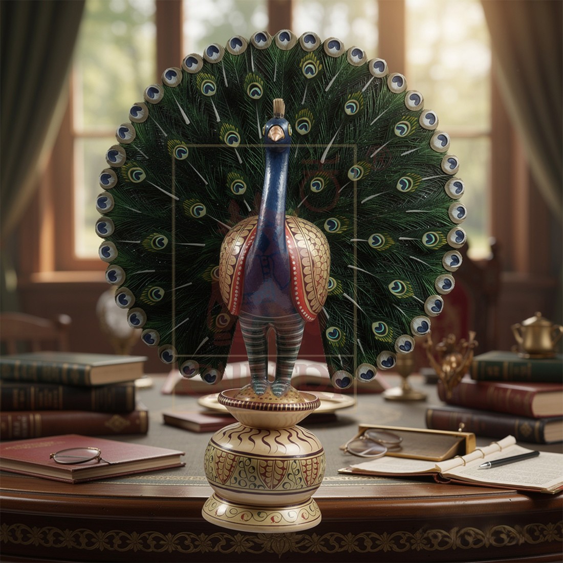  Peacock Painted 12