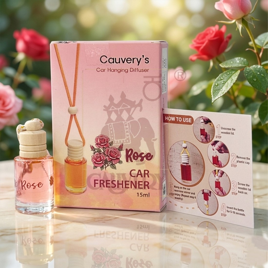 Rose Car Freshener(15ml)