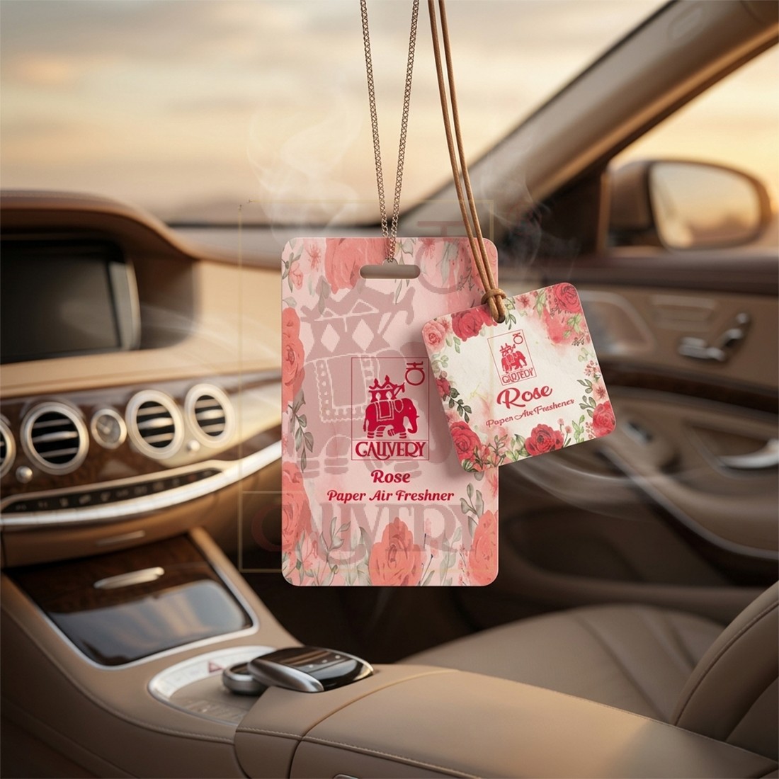 Rose Paper Air Freshner