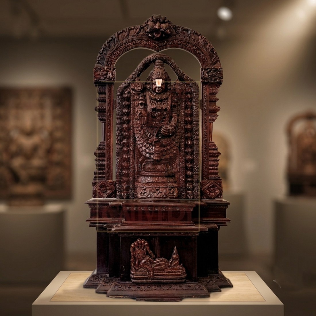 Rosewood Balaji with Base 43"