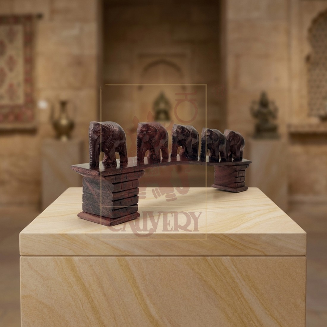 Rosewood Bridge Elephant 5"