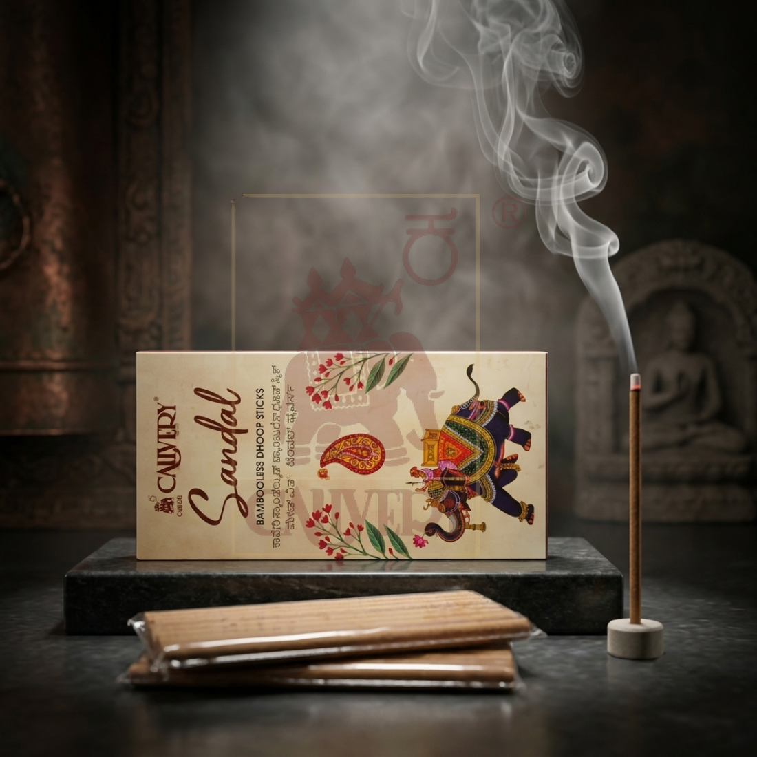 Sandal Bambooless Dhoop Sticks (20 Pcs)