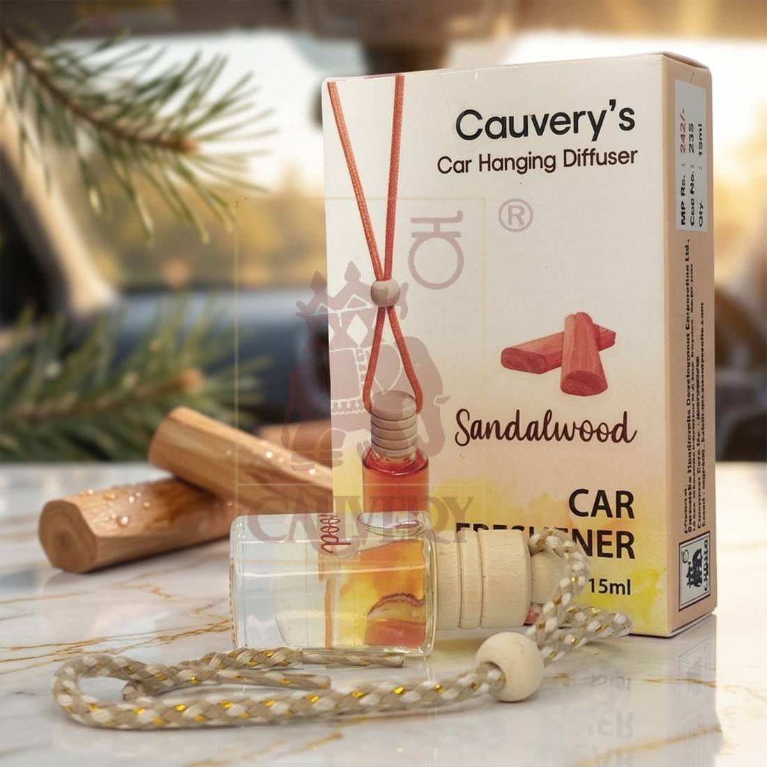 Sandalwood Car Freshener(15ml)