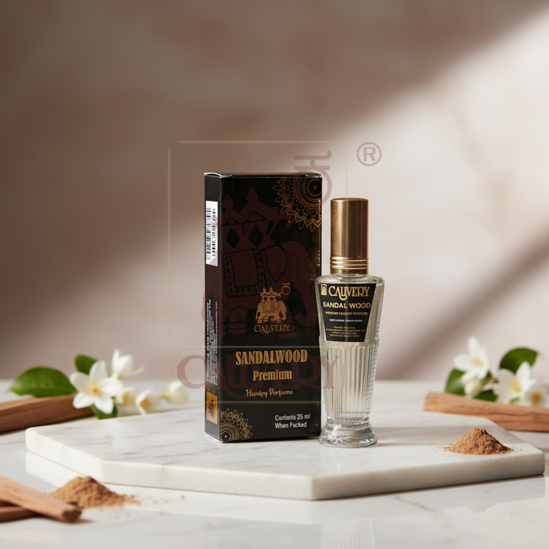 Sandalwood Premium Hanky Perfume (25 ml)