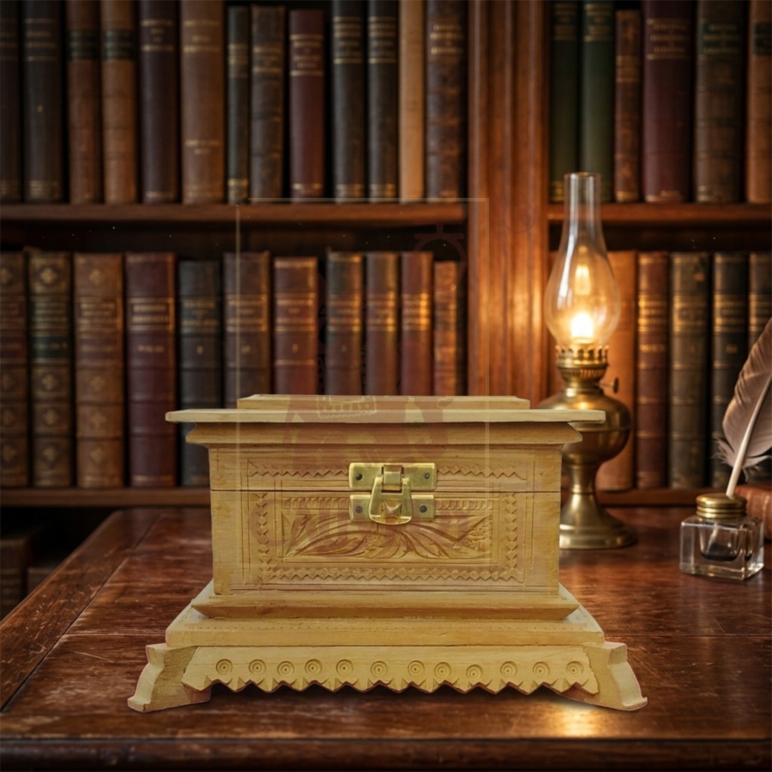 Sandalwood Jewellery Box