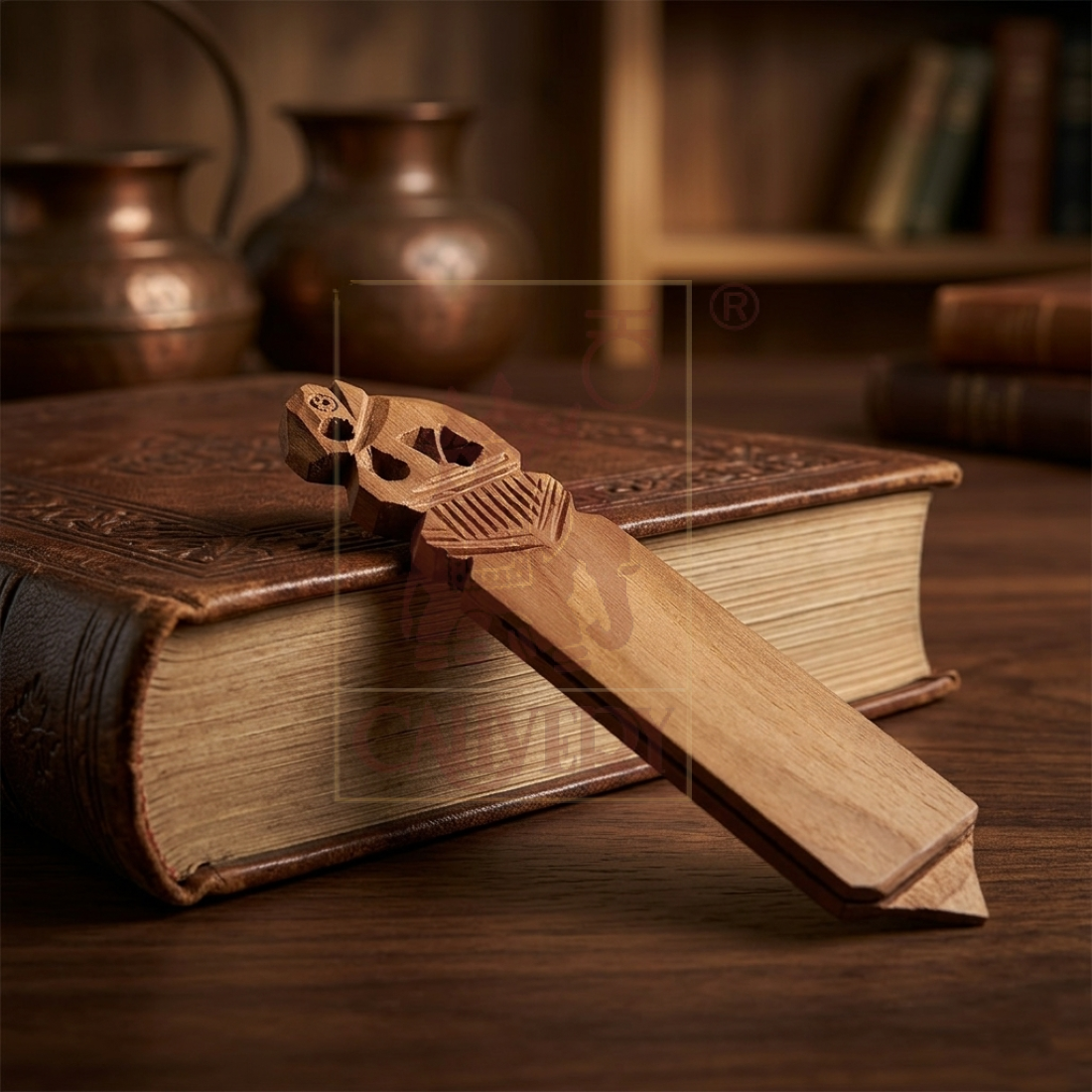Sandalwood Bookmark 3" 