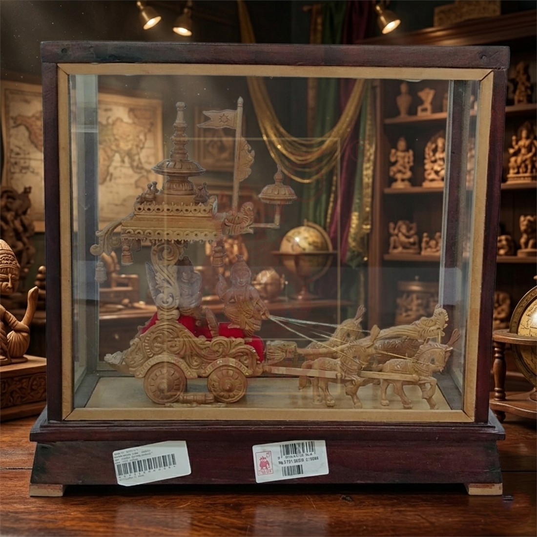 Sandalwood Mini Chariot