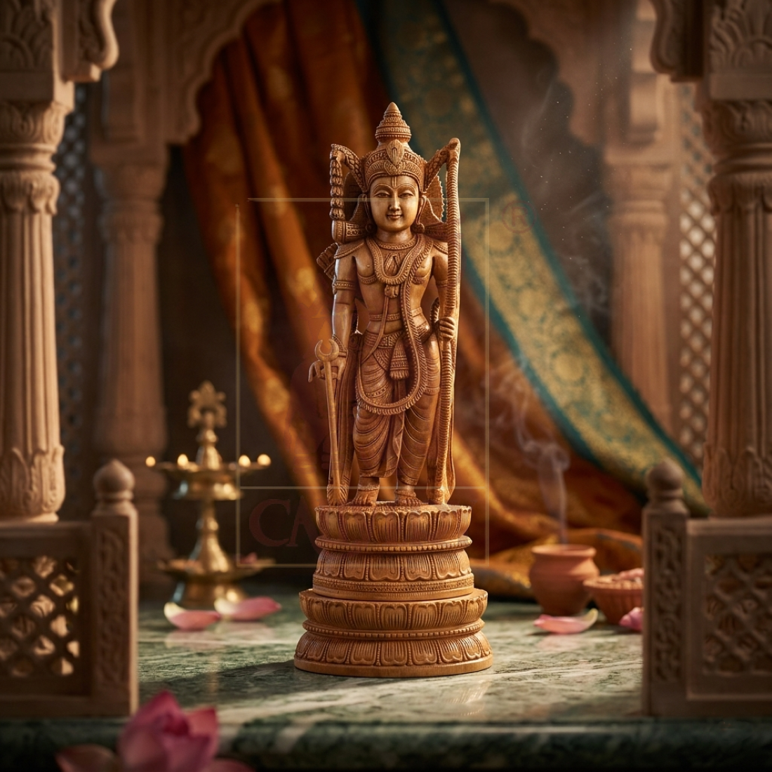 Sandalwood Rama 15"