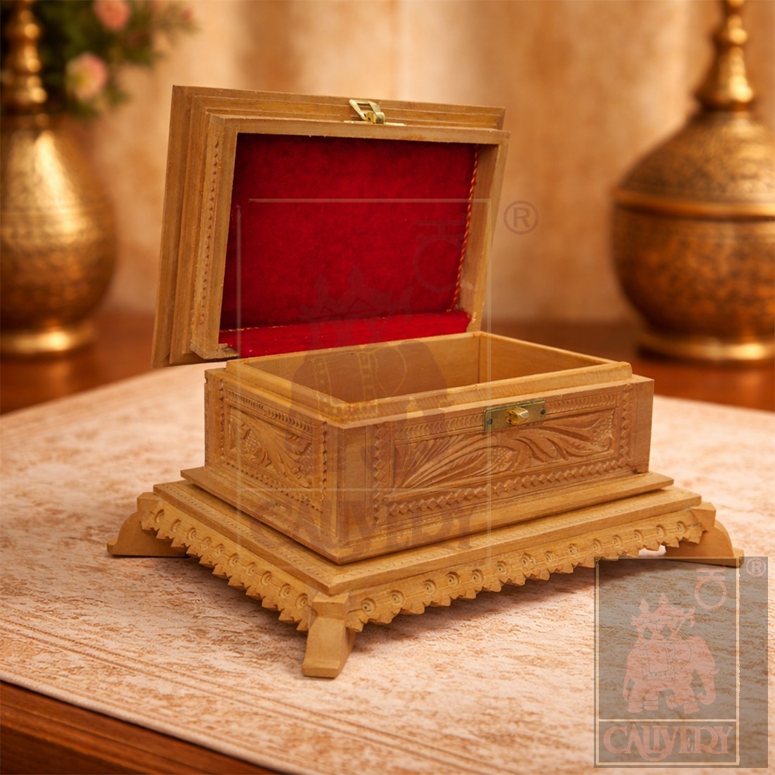 Sandalwood Special Carved Box