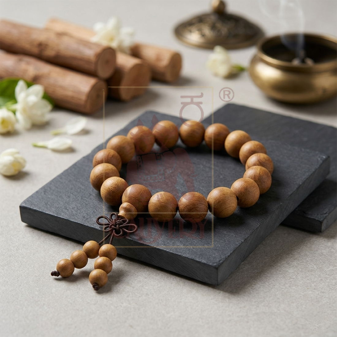 Sandalwood Bracelete 12mm
