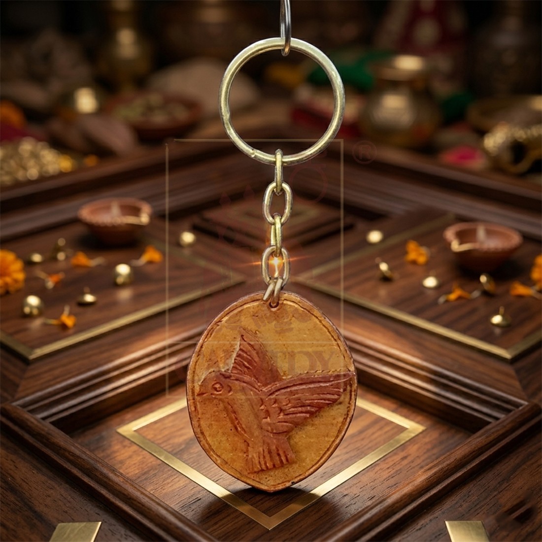  Sandalwood Keychain