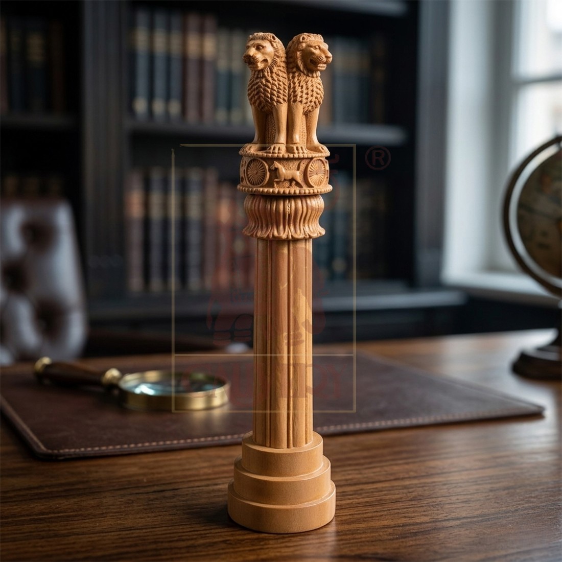 Sandalwood Ashoka Pillar 12"